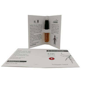 XKT-376 de <span class=keywords><strong>muestras</strong></span> de perfume de impresión personalizada de papel kraft blanco elegante - Product Image 3
