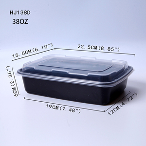 Beheizbare Lunchbox Lebensmittelechte Öko-Takeaway-Boxen Anpassbare Lebensmittelbehälter Takeaway-Verpackung To-Go-Boxen für Speisen - Product Image 2