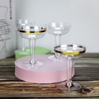 Sans BPA Offres Spéciales clair avec gobelet jetable à vapeur pour la vaisselle de mariage