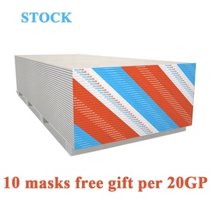 Giá rẻ nhà máy giá âm thanh-hấp thụ và chống ẩm tấm thạch cao nội thất Trần vật liệu trang trí - Product Image 3