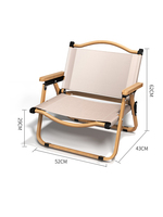 Chaise de camping pliante robuste pour l'extérieur, chaise de pêche pliable avec structure en acier, mobilier d'extérieur portable