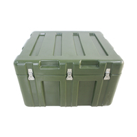 HM4932 34 pouces 240L Couleur verte Boîtier rotomoulé écologique étanche OEM/ODM personnalisable IP67 antichoc et anti-poussière pour outils