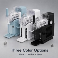 Machine à glace automatique, capacité de 2,11 litres, contrôle de vitesse variable électrique, 180W, modèle compact pour la maison