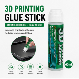 Professional 3D Printer <b>Glue</b> Stick 60ml High Viscosity Liquid Adhesive for Large Print <b>Models</b> - Product Image 2
