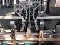 Machine de pliage et d'encollage de boîtes en carton ondulé entièrement automatique, fournisseur Dongguang