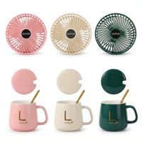 Meilleure Vente : Ensemble Cadeau d'Été Personnalisé avec Logo, Multicolore, Mug en Céramique, Ventilateur Pliable, Serviette – Vente en Gros Économique pour Tous