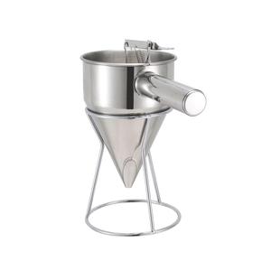 Chuyên nghiệp thép không gỉ Piston funner Dispenser Phễu tự động Piston Phễu bánh kẹo - Product Image 2