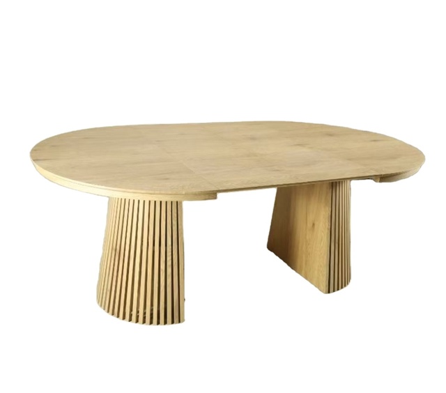 Modern Luxury Simple Dining Table Retractable Design Table