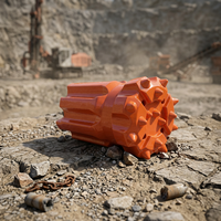 Tête de forage conique filetée T51-115mm Retrac Drop Center pour marteau perforateur, pour le forage de roches dans les mines et les carrières