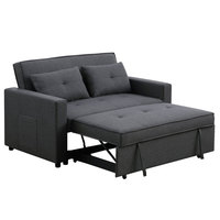 Sofá Cama Queen Optimizado de Fábrica, Sofá Cama Moderno de Tamaño Doble con Sofá