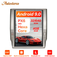 Für Toyota Tundra 2020 2021 Tesla-Stil Android 13 Auto GPS-Navigation Radio Stereo Headunit Multimedia-Player Vertikaler Bildschirm