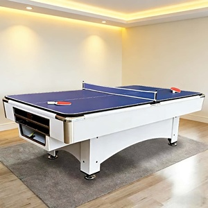 Mesa de Billar Multifuncional 3 en 1 de MDF para Interiores, 7, 8 y 9 pies, Diseño Multifuncional 3 en 1 GT-MDF006 - Product Image 3