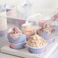 Ventes chaudes de moules à gâteaux en papier pour cupcakes en forme de tulipe