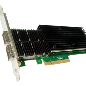 ED-XL710-2QSFP + 10 Gigabit çift bağlantı noktalı fiber optik ağ kartı