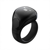Bague Intelligente Compteur de Pas Calcul du Flux de Foule Enregistrement Numérique par Empreinte Digitale Rechargeable