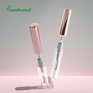 Good Quality Lipgloss Tube <b>Mini</b> Cosmetic Container 3ml PET Transparent Injection Blow <b>Bottle</b> with Screw Cap OEM Packaging - Product Image 3
