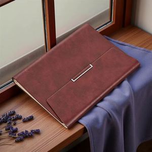 Organiseur portable économique avec système à 6 anneaux, couverture en cuir PU, format A5/A6, en tissu, personnalisable pour étudiants et professionnels - Product Image 3