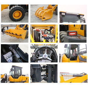 Chargeur chinois de moteur d'EPA livraison rapide mini chargeur diesel de roue avant chargeur de haute qualité de prix bon marché - Product Image 5