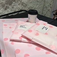 Sac de courses en plastique PE transparent avec logo personnalisé, sac fourre-tout à quatre doigts pour sous-vêtements, supermarché, magasin de vêtements