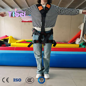 Harnais de sécurité professionnel à cinq points haute résistance pour <span class=keywords><strong>trampoline</strong></span>, pour adultes et enfants, destiné aux installations de divertissement - Product Image 5