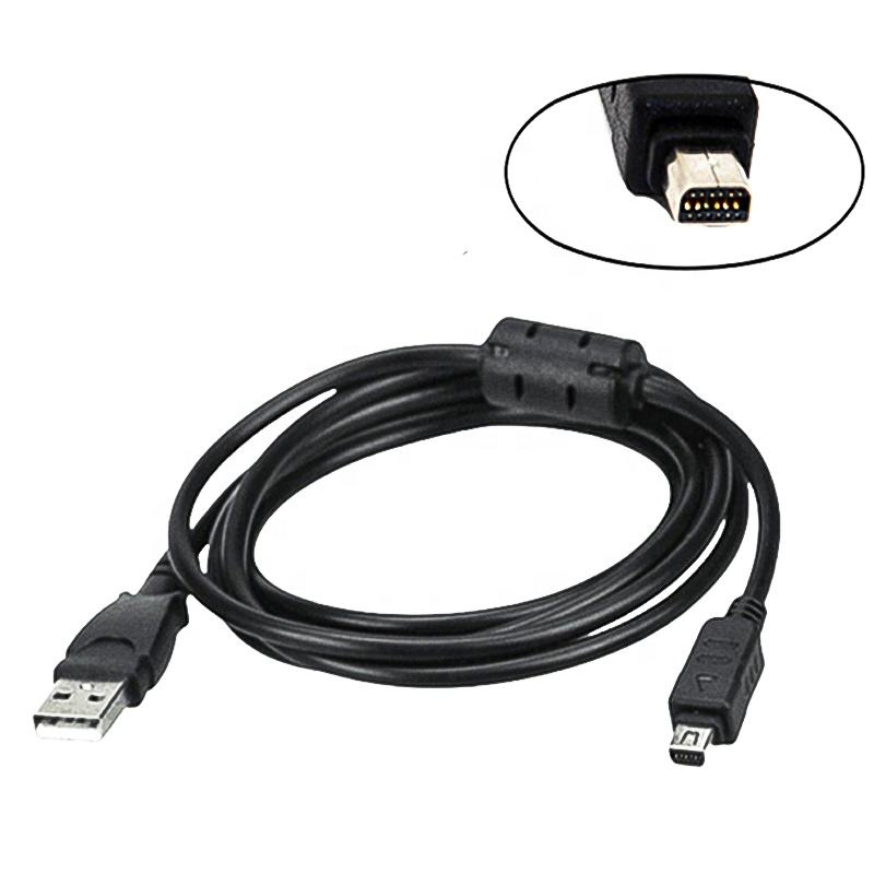 HONPNK 1.5M 12Pin 12P 12 Pins USB Camera Cable Data and Charging Cable for CB-USB5 / USB6 12P for Olympus