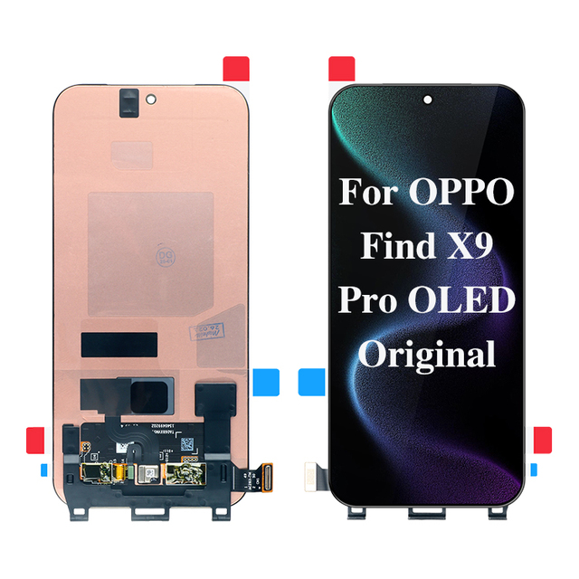Original Mobile Phone Lcd Screens Replacement Parts Amoled Panels Display Parts Assembly Digitizer for OPPO Find X9 Pro LCD