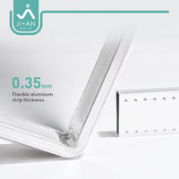 Barra Espaciadora de Aleación de Aluminio Flexible de 0.35mm para Soldadura de Alta Frecuencia 4-30A, para Doble Acristalamiento, Barra Espaciadora IGU de Alta Resistencia para Ventanas