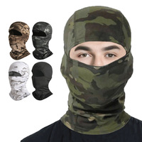 Cagoule de moto pour homme, masque de conduite en plein air, cagoule tactique camouflage d'été, fabriquée en Chine.