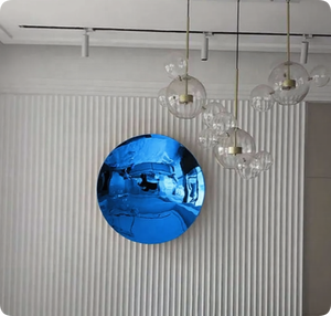 Escultura Metálica de Pared Ligera Plateada, Diseño Personalizado de Fábrica, Arte Abstracto Moderno en 3D, Decoración para Diseñadores de Interiores - Product Image 6