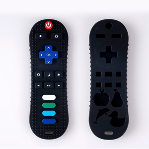 BPA-free mềm Silicone bé teethers cấp thực phẩm TV điều khiển từ xa Teether đồ chơi cho trẻ sơ sinh - Product Image 6