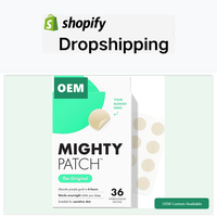 Produit Dropshipping 2026 à succès Shopify DDP 1688 Sourcing Patchs anti-acné invisibles tendance pour le soin de la peau jour et nuit