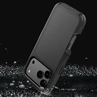 Étui robuste antichoc avec clip ceinture, design bicolore, protection renforcée, coque blindée pour iPhone 17 Air 16 15 14 Plus 13 Pro Max