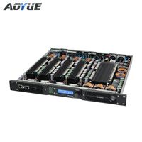Amplificador de Potencia Profesional D4-3000 DSP de 4 Canales, Sonido Dante, 20000W, AllDSP, Clase D