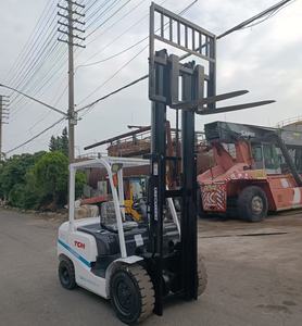 รถยกดีเซล TCM FD30T4 FD50 มือสองของญี่ปุ่น ขนาด 3 ตัน สำหรับขายปลีกในเซี่ยงไฮ้ - Product Image 3