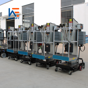 4M 6M 8M 250Kg al por mayor barato Vertical eléctrico escalera elevación hidráulica pequeño mástil plataforma telescópica hombre elevación - Product Image 6