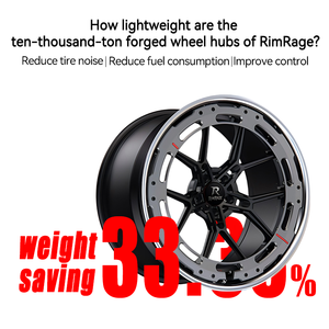 Rines Forjados AL13 R60-109R de 3 Piezas Personalizados de 19 20 21 22 Pulgadas 5x112 5x114.3 para Toyota Subaru WRX Porsche 718 Nissan 370Z Mazda - Product Image 2