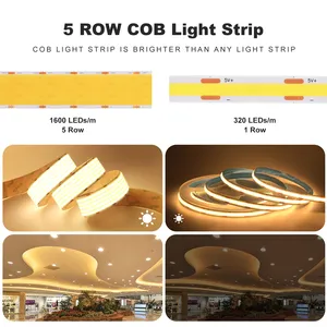 1600leds 40W/M LED Strip Light 24V 30MM PCB Width 25MM Super Bright for Museum Gallery Bright Display <strong>Background</strong> Lighting - Product Image 4