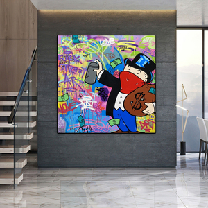 Toile classique amour Pop-<span class=keywords><strong>Art</strong></span>, style Banksy Graffiti, peinture alic, impressions d'<span class=keywords><strong>art</strong></span> - Product Image 3