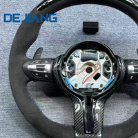 Volant de voiture entièrement en suède synthétique LED M Performance pour BMW F10 F30 F32 F20 F01 F02 F22 F87 F F06 F35 F80 F36 Plug and Play
