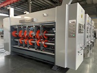 Machine d'impression et de découpe automatique de cartons à 3 couleurs, machine d'impression flexo pour boîtes en carton ondulé