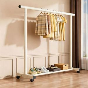Organizador de Zapatos Multifuncional con Diseño de Gancho Lateral, Organizador Rodante <span class=keywords><strong>para</strong></span> Ahorrar Espacio, Soporte Independiente <span class=keywords><strong>para</strong></span> Guardar Ropa, Tendedero - Product Image 4