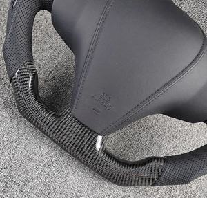 <span class=keywords><strong>พวงมาลัย</strong></span>คาร์บอนไฟเบอร์เงาสำหรับ Toyota <span class=keywords><strong>Vios</strong></span> / Corolla EX (E120) 2002-2013-หนังพรุน & ดีไซน์สปอร์ต - Product Image 6