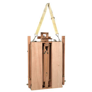 Chevalet français portable en bois Bview Art pour artiste <span class=keywords><strong>peintre</strong></span>, boîte à croquis - Product Image 4