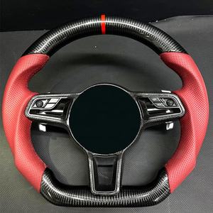 Funda de Volante de Fibra de Carbono al por Mayor de Fábrica, Funda de Volante Personalizada Thrustmaster para Porsche <span class=keywords><strong>911</strong></span> - Product Image 1