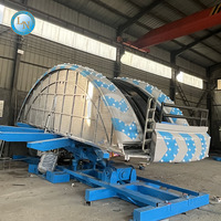 Chine pliable avec remorque enfants jouet Samba Amusement Mini vente carrousel Tagada Disco monte des jeux