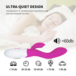 MELO USB yeniden şarj edilebilir çift titreşim tavşan yapay penis vibratör G Spot masaj vajinal klitoris kedi stimülatörü seks oyuncakları kadın için - Product Image 5