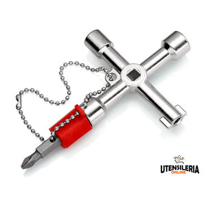 Clé universelle Knipex 76mm pour panneaux et armoires électriques - Product Image 5