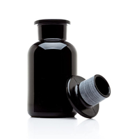 Bouteille de haute pureté en verre ultraviolette, flacon médical, de agent, verre ultraviolet, industriel