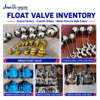 Vanne flottante hydraulique en acier inoxydable 304 pour réservoir d'eau, contrôle automatique du niveau d'eau, filetage femelle DN40-DN100, vanne OEM personnalisée