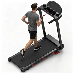 <span class=keywords><strong>Tapis</strong></span> roulant mécanique <span class=keywords><strong>pliable</strong></span> pour usage domestique, machine <span class=keywords><strong>de</strong></span> <span class=keywords><strong>course</strong></span> compacte avec écran LCD et verrou <span class=keywords><strong>de</strong></span> sécurité, facile à ranger - Product Image 3